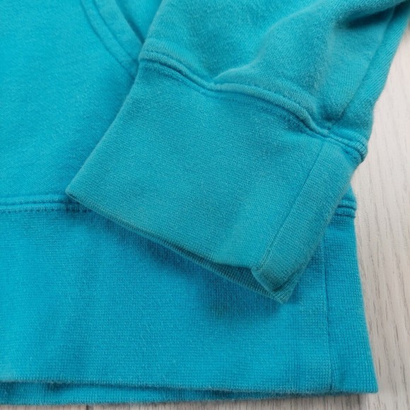 The North Face Women’s Medium Half Dome Pullover Hoodie Sweatshirt Blue Logo - Picture 4 of 10